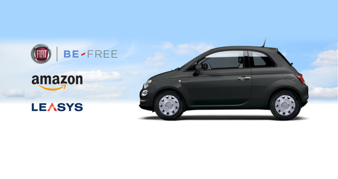 Fiat 500 si noleggia su Amazon. Scopri come