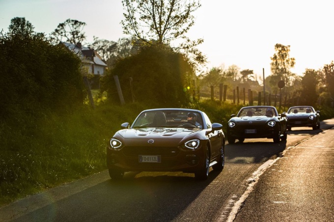 Fiat 124 Spider incanta la Francia. VIDEO