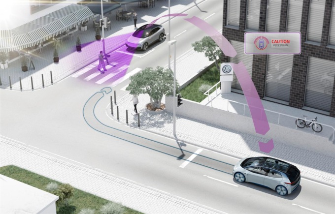 Dal 2019, i veicoli Volkswagen comunicheranno tra loro