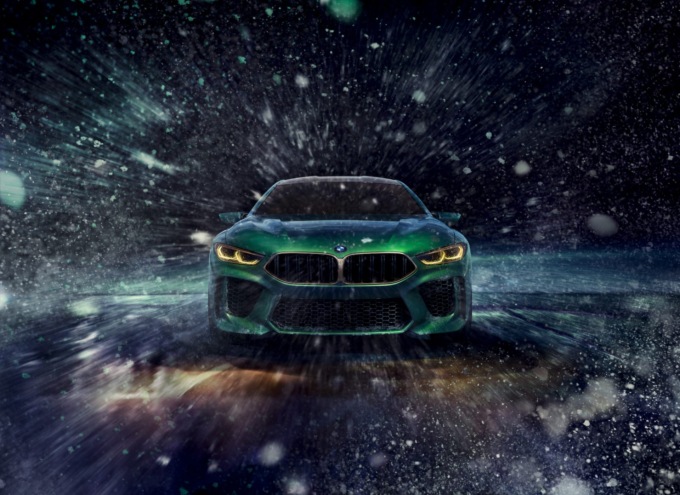 BMW Concept M8 Gran Coupé FOTO e VIDEO