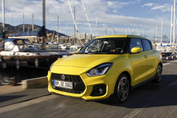 Suzuki Swift Sport al debutto in Italia
