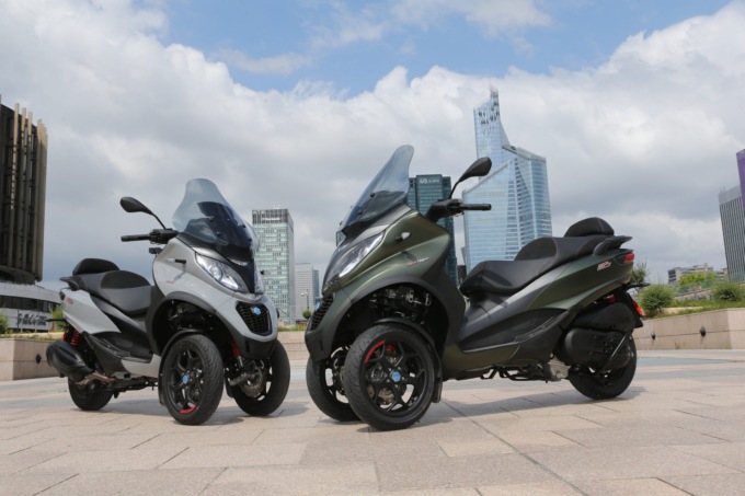 Il nuovo Piaggio MP3 ha debuttato a Parigi