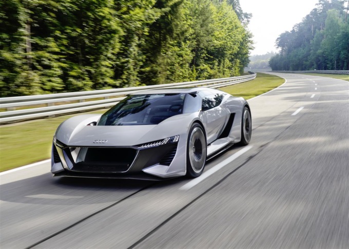 Audi PB18 e-tron, il concept della supercar del futuro