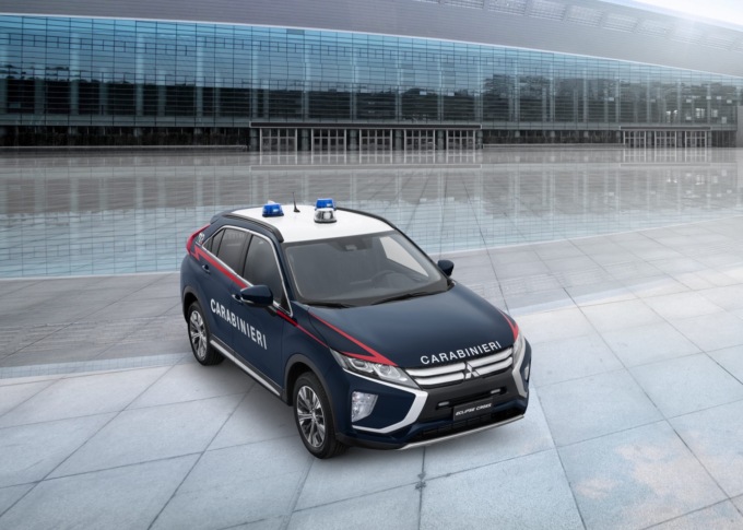 Mitsubishi Eclipse Cross per i Carabinieri, due SUV per l’Arma