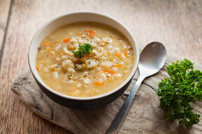 Minestrone con orzo, una bontà da gustare