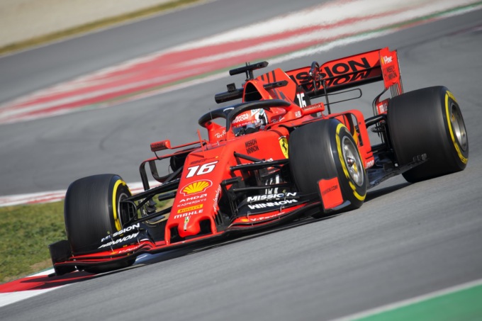 Test F1 di Barcellona, Vettel e la Ferrari volano FOTO