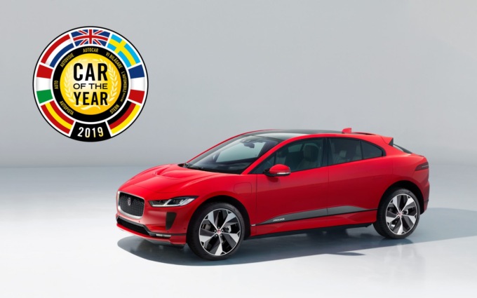 Jaguar I-PACE eletta “Auto dell’anno”