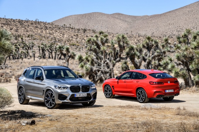 Nuova BMW X3 M e BMW X4 M Competition