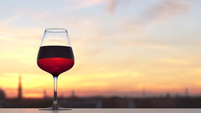Un buon bicchiere di vino fa bene alla salute