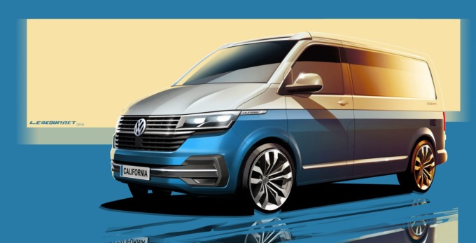 Nuovo California 6.1, arriva l’anticipazione del restyling