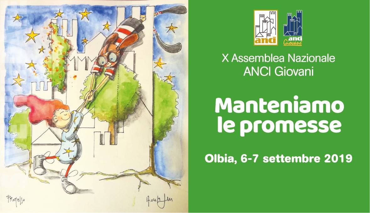X Assemblea Nazionale Anci Giovani, il 6 e 7 settembre ad Olbia