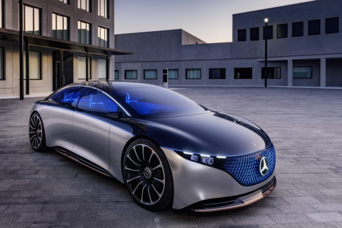Mercedes-Benz Vision EQS, il futuro della casa tedesca