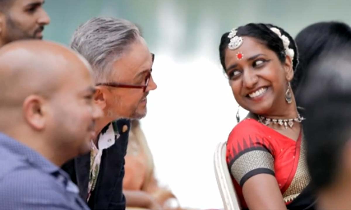 Chef Barbieri scatenato al matrimonio lombardo… indiano