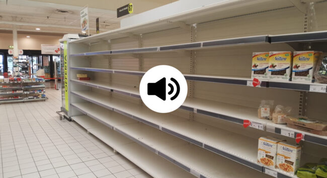 L’audio di WhatsApp che ha scatenato il panico sabato nei supermercati