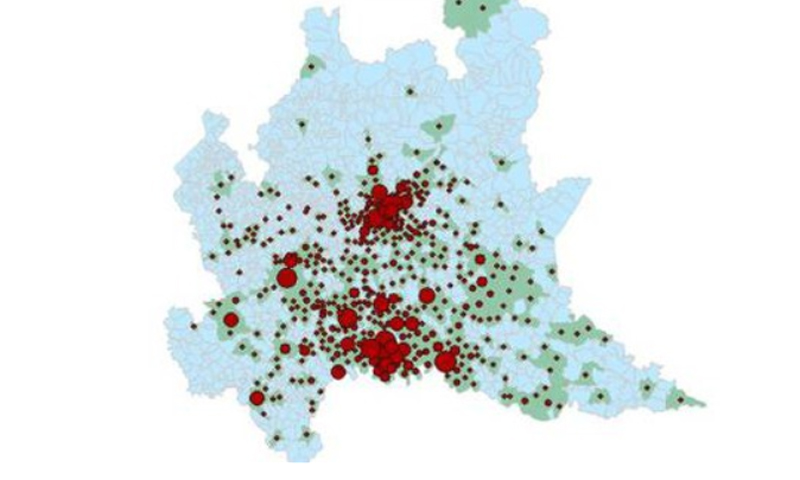 Coronavirus: tutta la Lombardia zona arancione. In Veneto le province di Venezia, Padova e Treviso. In Piemonte Asti, Alessandria, Vercelli, Novara e VCO
