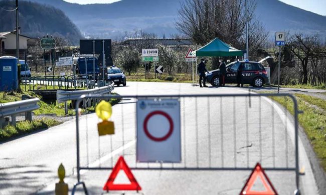 Le “grandi fughe” di contagiati: persino per andare a sciare…