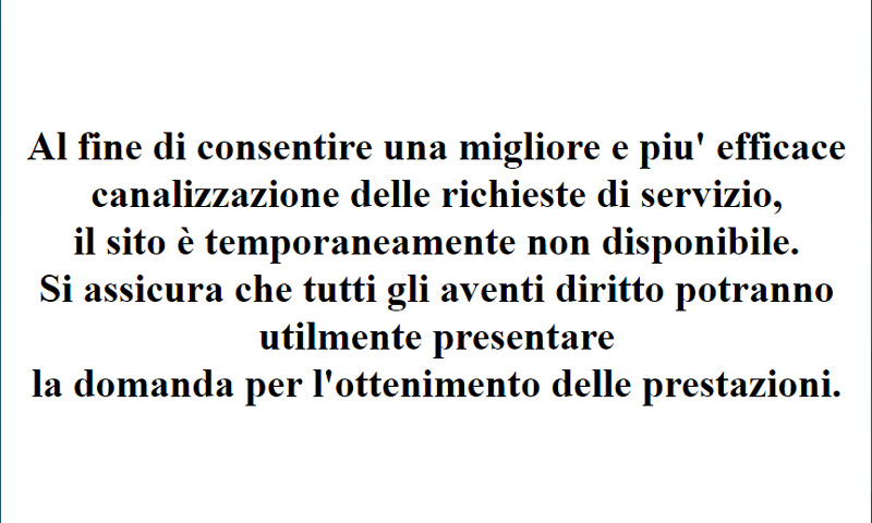 Pesce d’aprile dell’Inps: via alle domande per il bonus, ma il sito non va VIDEO INCREDIBILE