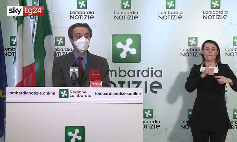 Mascherine obbligatorie in Lombardia (o comunque naso e bocca coperti)