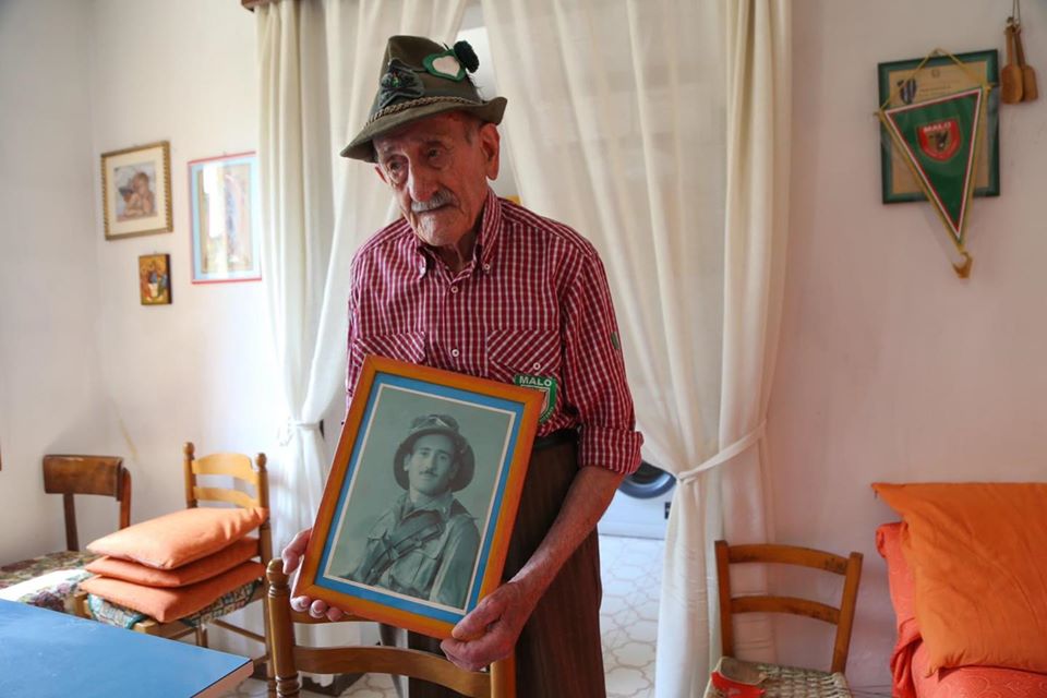 Alpini in lutto: addio a Giovanni Pettinà, a 106 anni era il più vecchio d’Italia!
