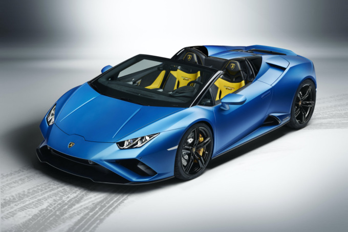 La nuova Lamborghini Huracan Evo RWD Spyder