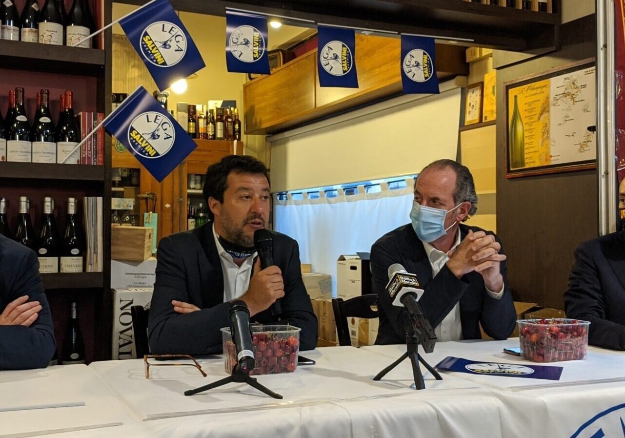 Salvini: “L’autonomia rimane un cardine. Tra me e Zaia? Nessuna competizione”
