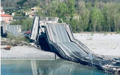 Crollo ponte di Albiano Magra, sostegno alle imprese che hanno subito danni economici