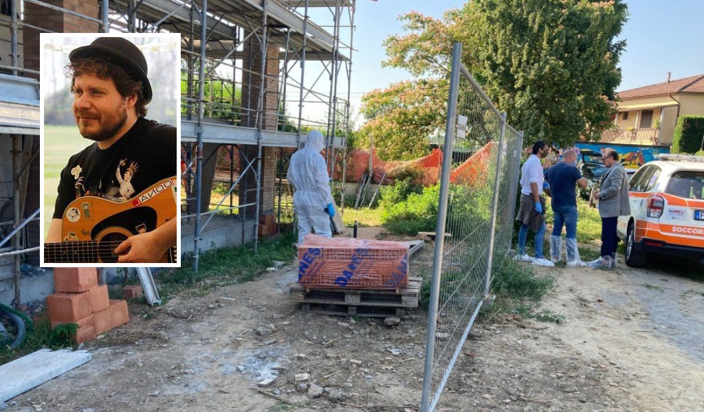 Insegnante trovato morto in un cantiere: indagata per omicidio la moglie