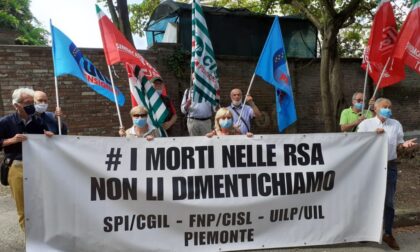 Covid-19 nelle Rsa: i sindacati del Piemonte si costituiranno parte civile