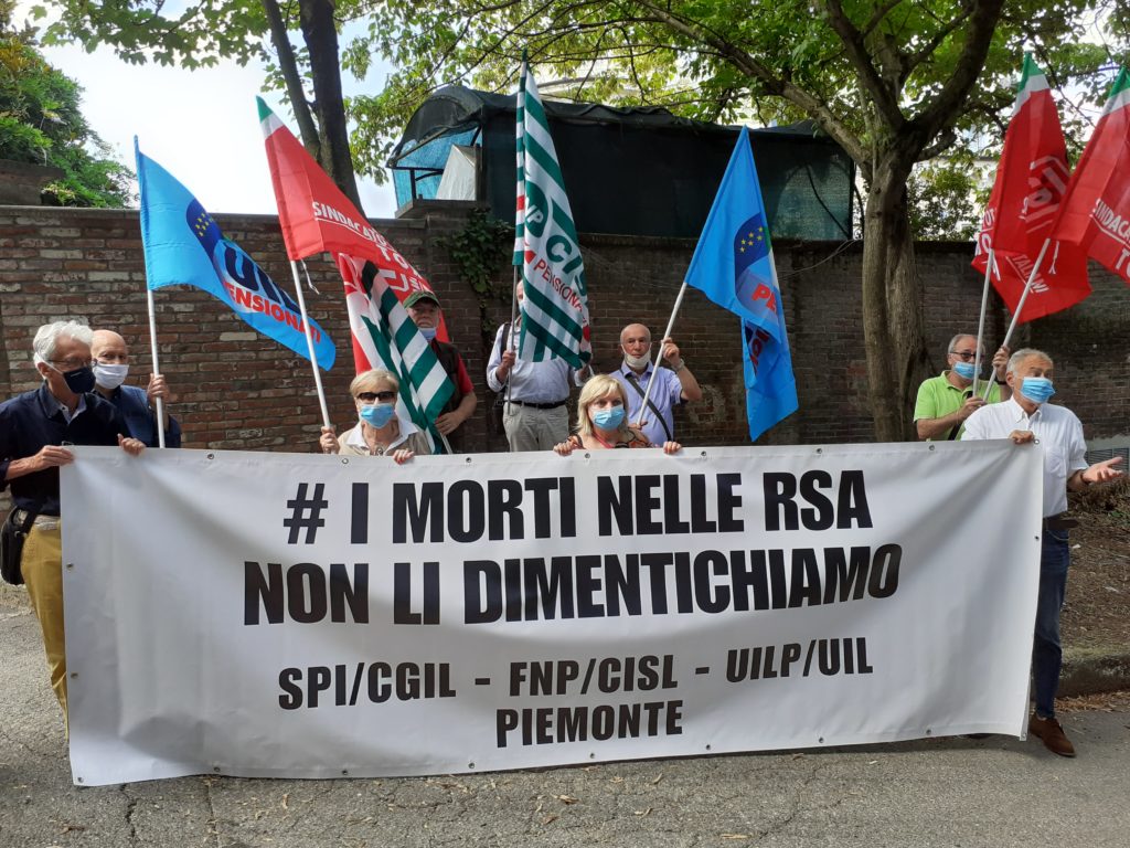Covid-19 nelle Rsa: i sindacati del Piemonte si costituiranno parte civile