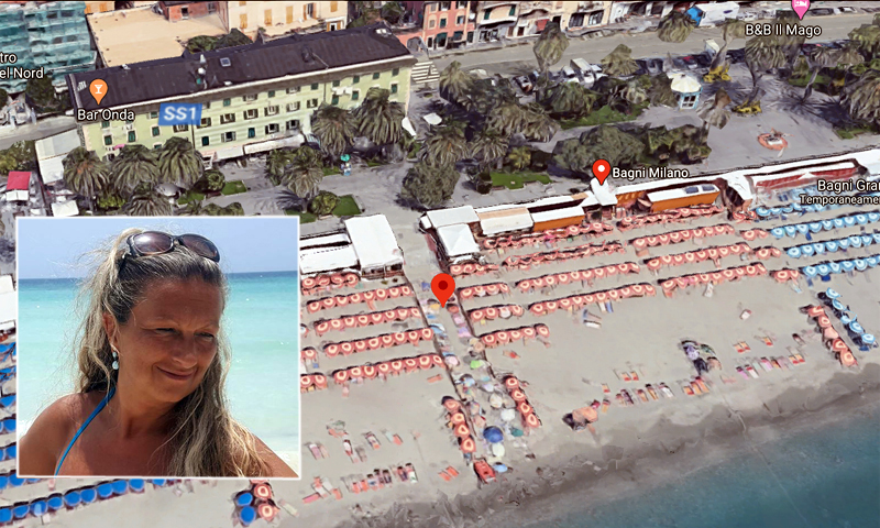 Ancora grave la turista travolta da un furgone mentre prendeva il sole in spiaggia