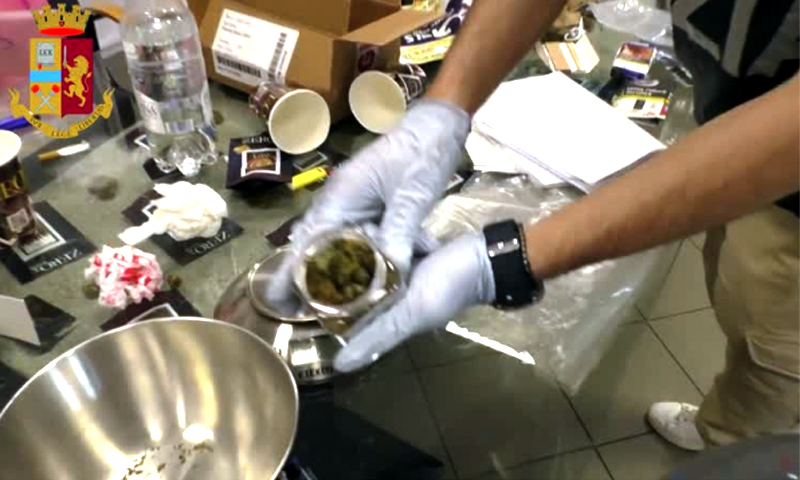 La ditta di marijuana legale era una copertura per lo spaccio di droga “vera” VIDEO