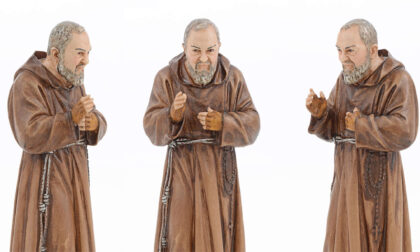 Ottantenne picchia la moglie con una statua di Padre Pio da un chilo