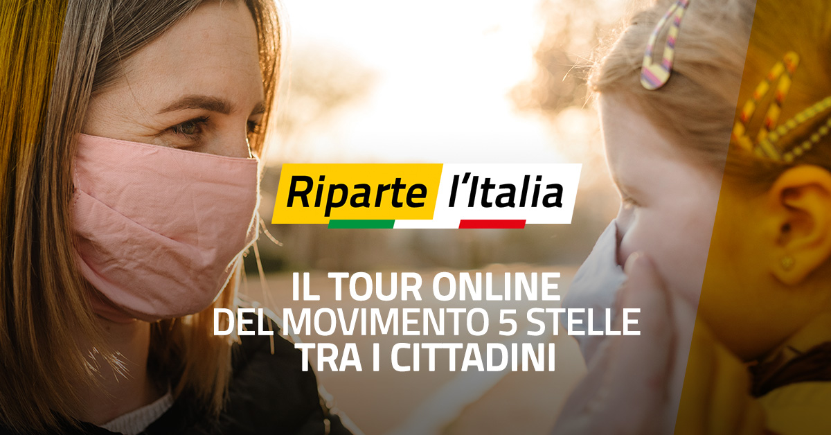 Currò presente per la tappa lombarda di “Riparte l’Italia”