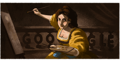 Artemisia Gentileschi: ecco la protagonista del doodle di oggi