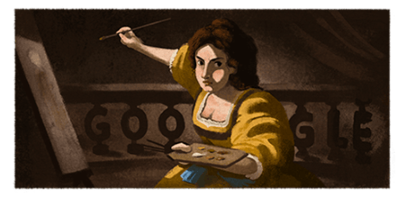 Artemisia Gentileschi: ecco la protagonista del doodle di oggi