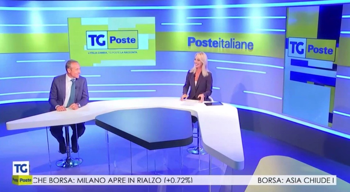 Poste Italiane va in onda con TG Poste