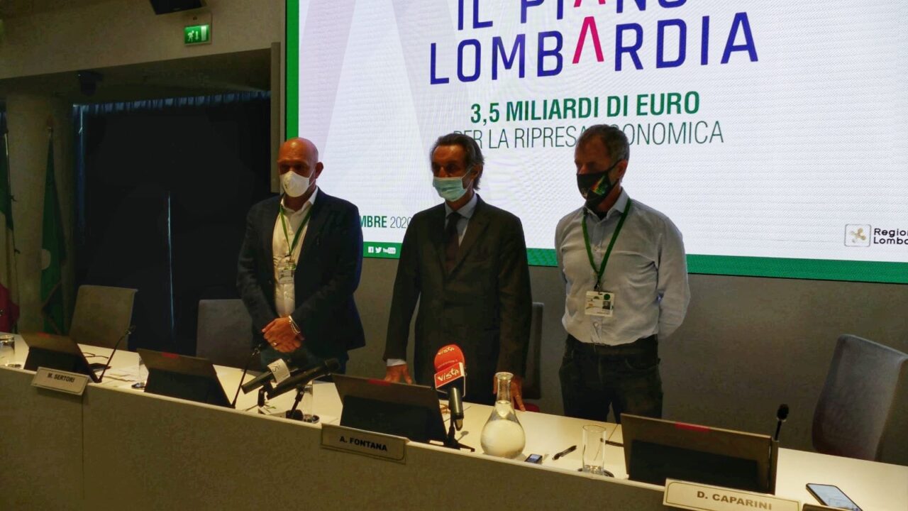 Piano Lombardia: 3,5 miliardi per il rilancio della regione