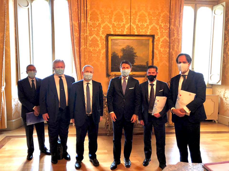 Anche il presidente Fipe Toscana Aldo Cursano oggi dal premier Conte