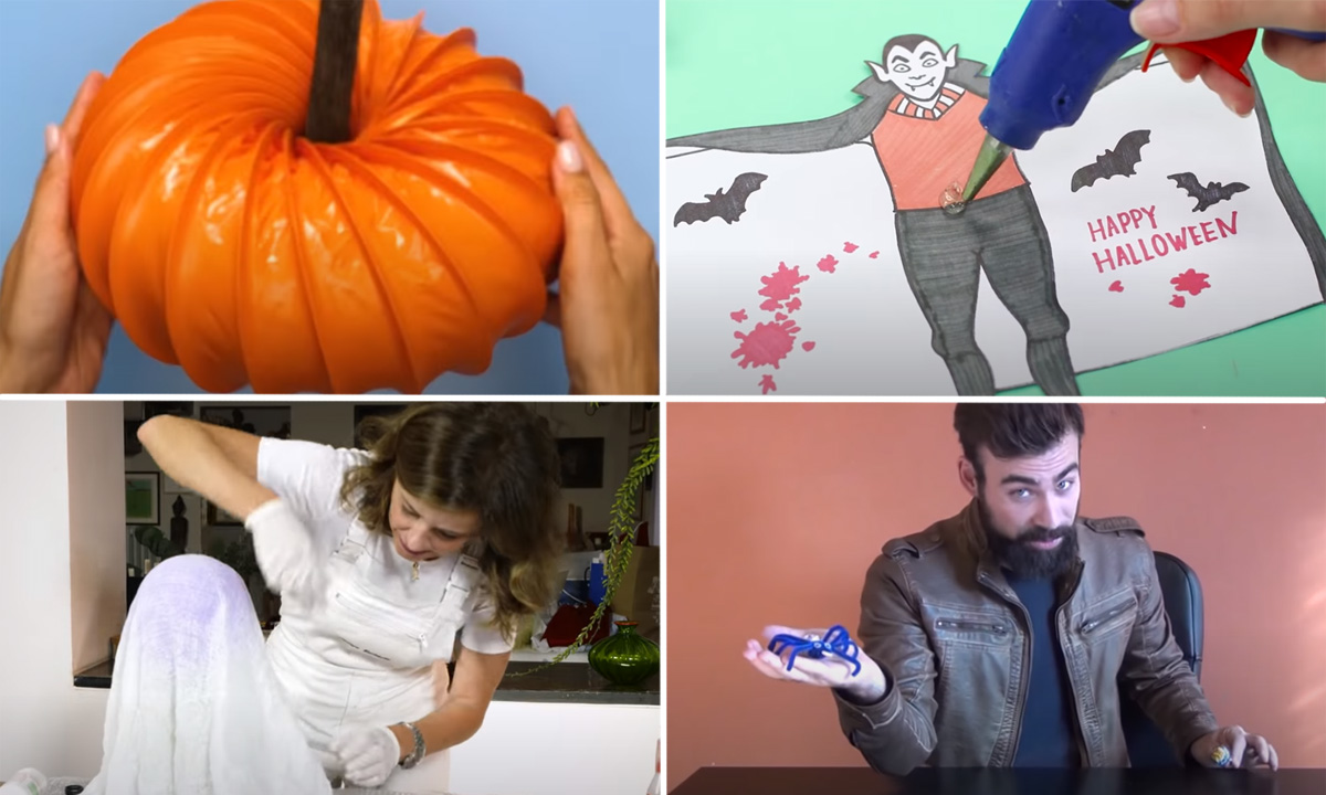 Halloween 2020: niente dolcetto o scherzetto quest’anno, sbizzarritevi in casa con disegni da colorare e bricolage