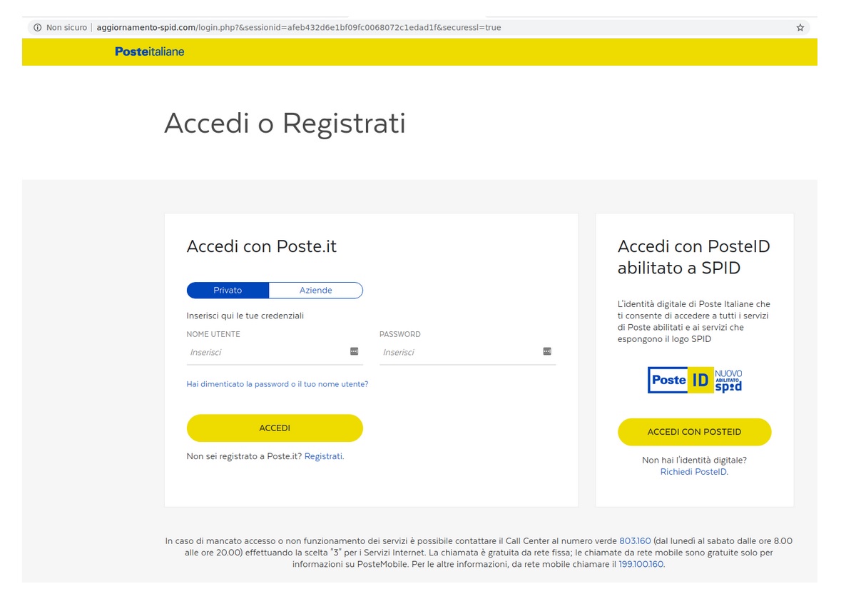 Occhio all’sms-truffa su Spid PosteID se tentate il bonus bici