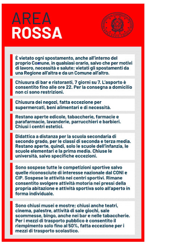 Covid-19, la Toscana verso “zona rossa” da domenica 15 novembre