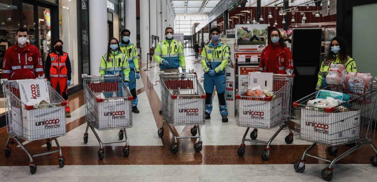 Unicoop Firenze, insieme a Croce Rossa, Anpas e Misericordia, porta la spesa a casa dei toscani più vulnerabili