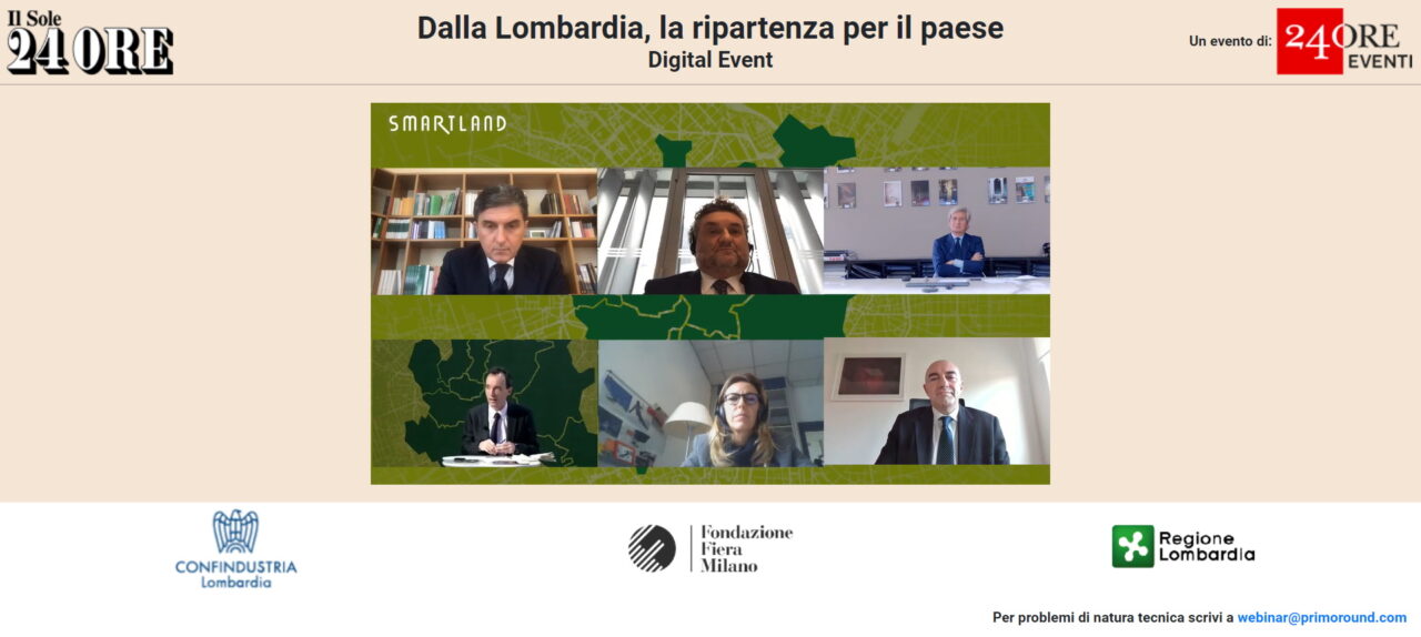 Smartland: il convegno per la ripartenza della Lombardia
