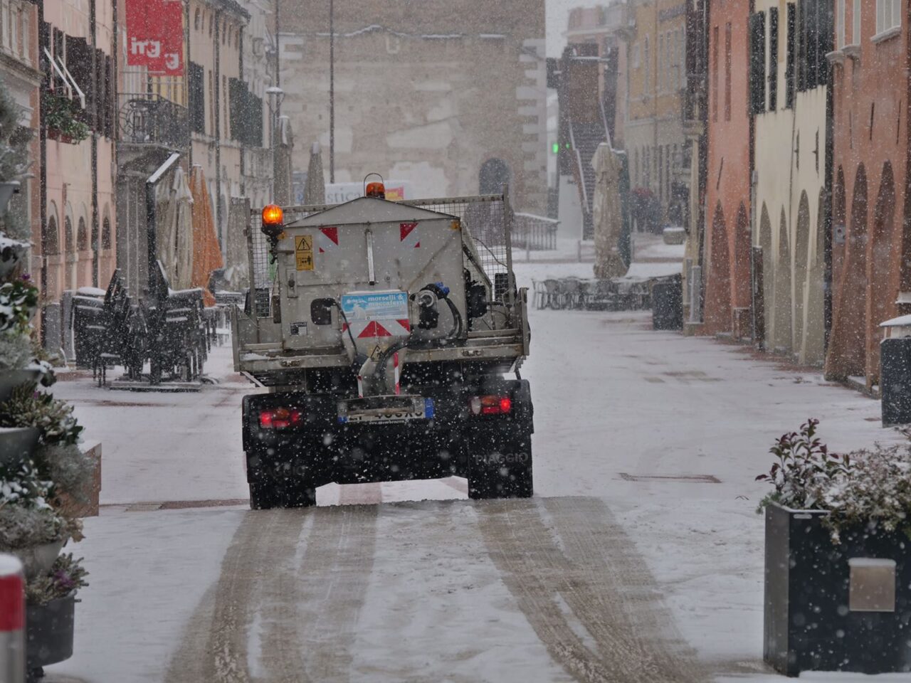 Meteo Veneto, stato di attenzione per forte vento e neve