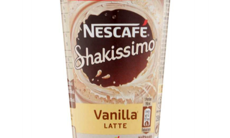 Nescafé Shakissimo ritirato dai supermercati per possibile presenza di acqua ossigenata