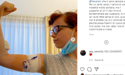 Il segreto svelato dalla figlia di Jovanotti: "Sette mesi fa mi è stato diagnosticato un linfoma di Hodgkin"