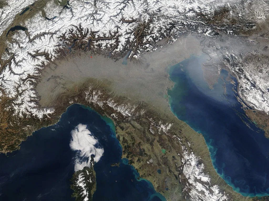 Qualità dell’aria, il Veneto è maglia nera in Italia