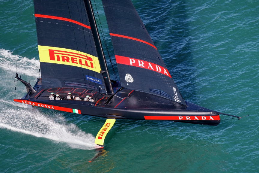 Luna Rossa sogna la Coppa America: la finale “nasce”… dalla zona rossa