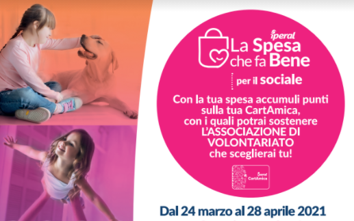 La spesa che fa bene: 250 mila euro per il terzo settore