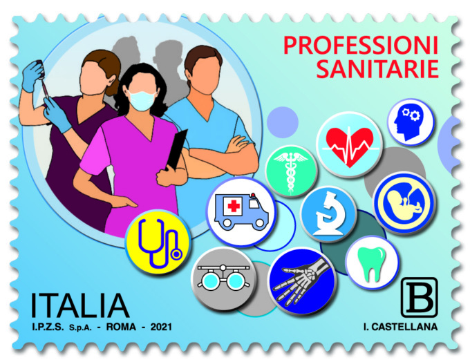 Emesso un francobollo per le professioni sanitarie